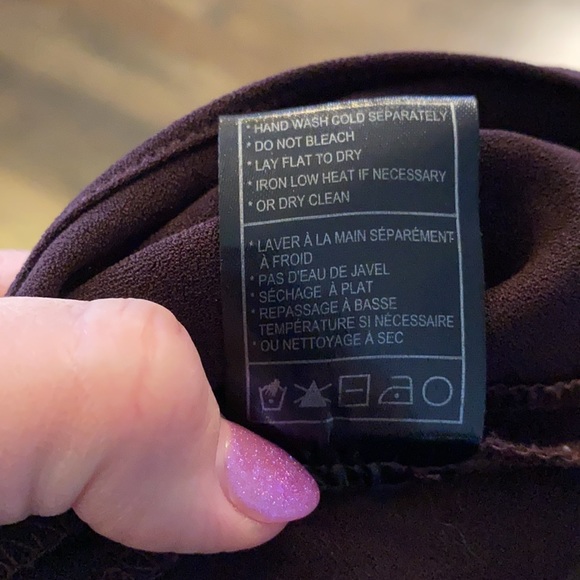 BB Dakota Purple Sleeveless Shift Dress 0 EUC - Picture 8 of 8